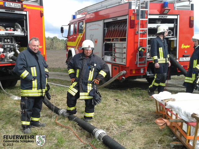 Übung mit dem THW am 18.04.2015