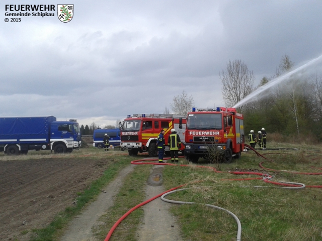 Übung mit dem THW am 18.04.2015