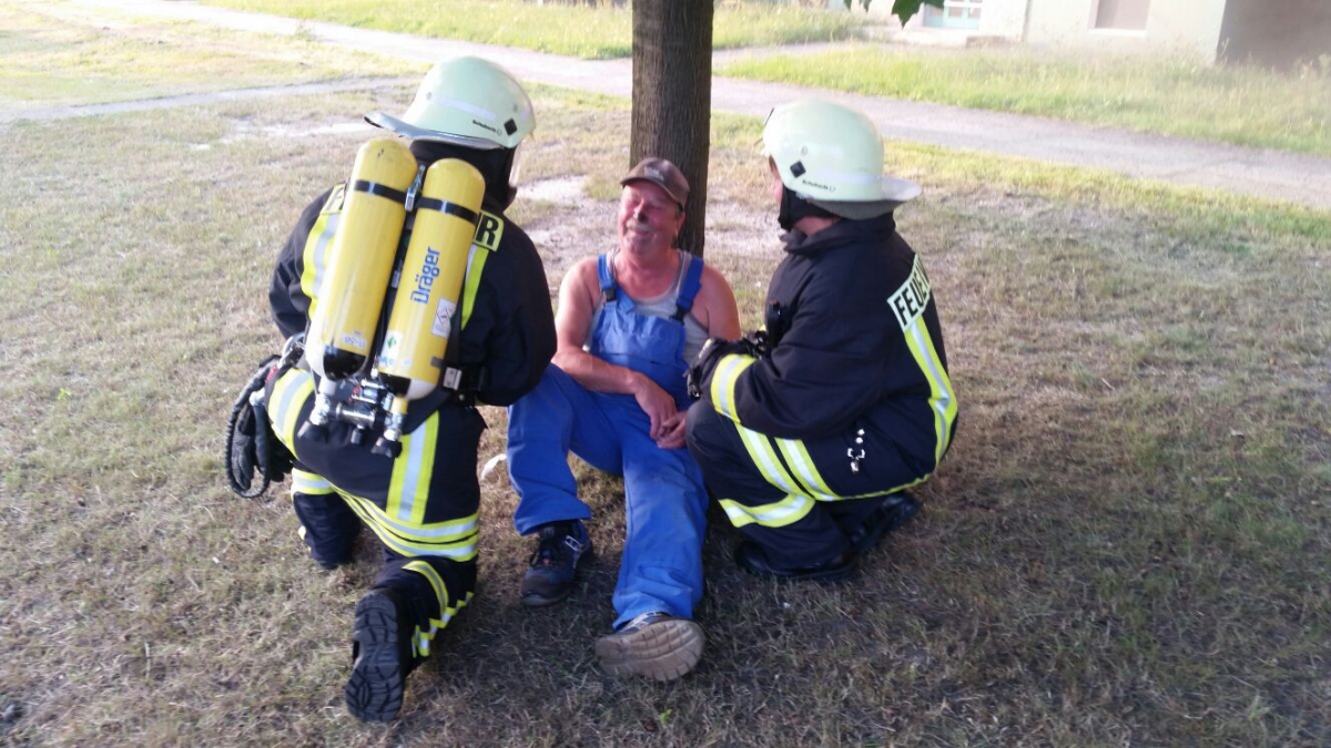 Einsatzübung in Schipkau