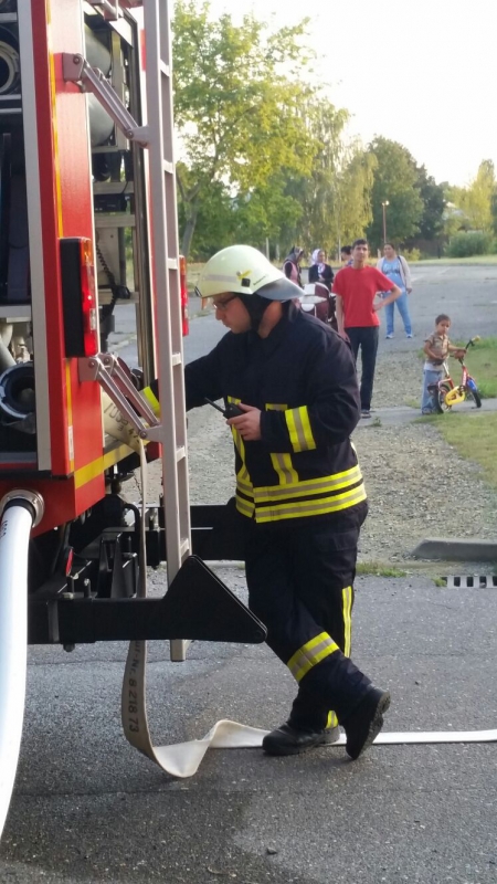 Einsatzübung in Schipkau